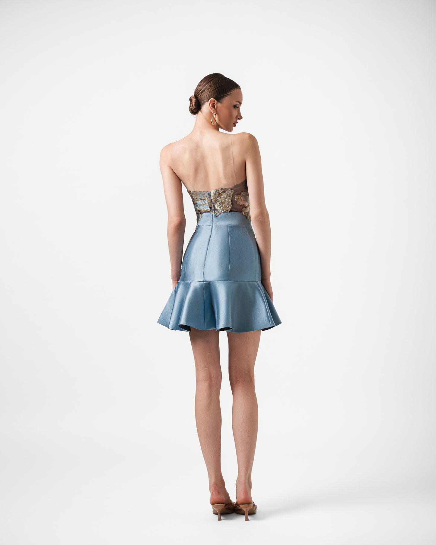 LIORA HAND BEADED MINI DRESS