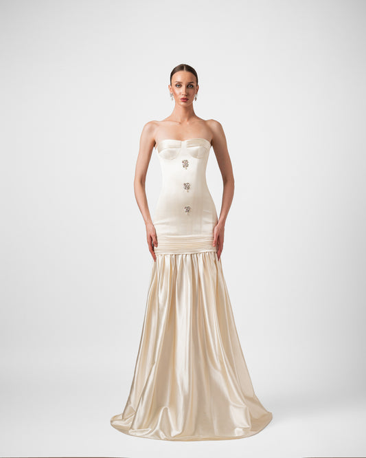 VIENNA DIAMOND BRIDAL MAXI GOWN